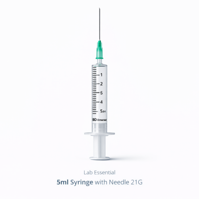 Reconstitution Syringe 5ml 21G Astra Labs