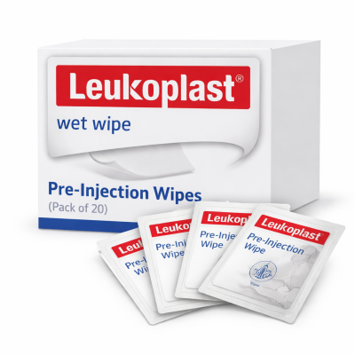 Leukoplast Pre-Injection Wipes Pack of 20 Astra Labs
