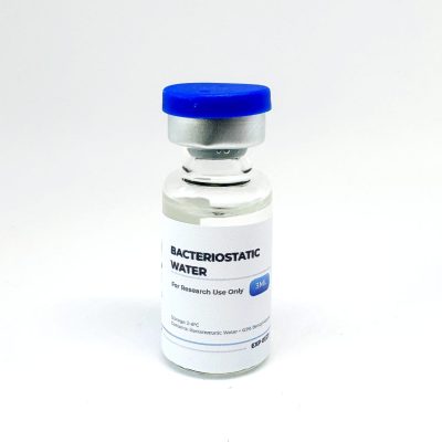 bacteriostatic water 3ml vial Astra Labs UK front view