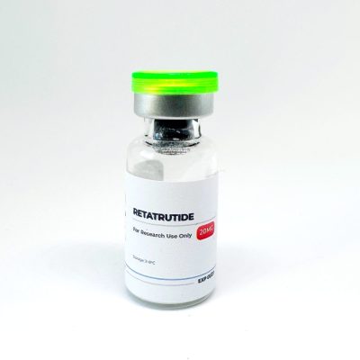 Retatrutide 20mg UK research peptide vial Astra Labs lyophilised powder