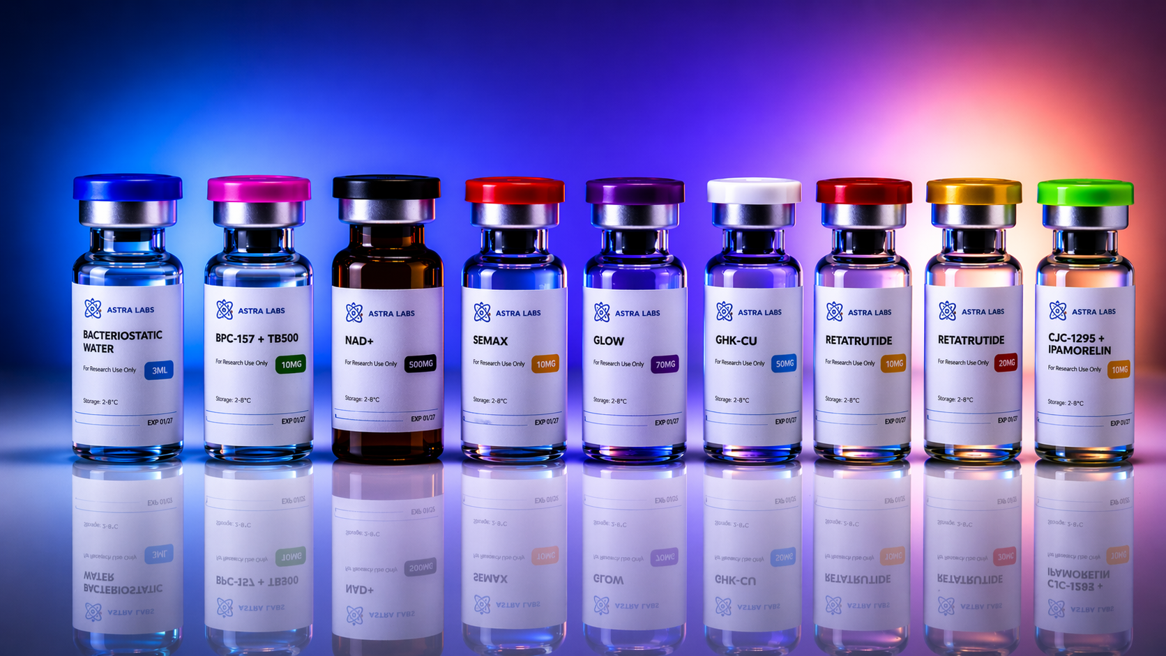peptides UK Astra Labs lab tested research peptides supplier 2026 Janoshik COA verified