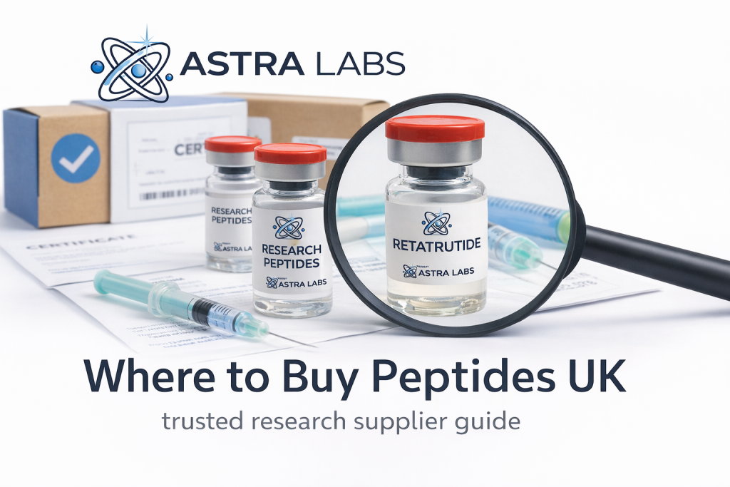 Where to Buy Peptides UK – Astra Labs Research Guide