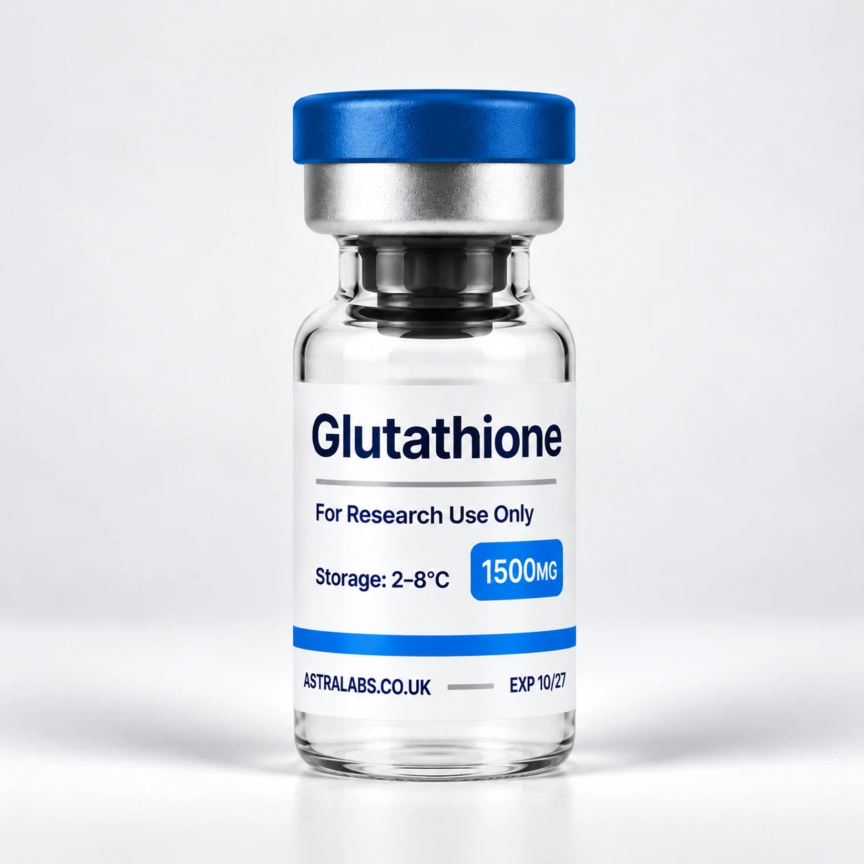 Glutathione 1500mg research vial from Astra Labs UK